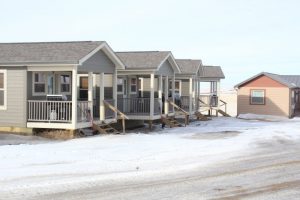 Modular units in snow