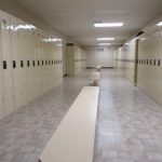 Mudroom and lockers at 12 Mile Lodge